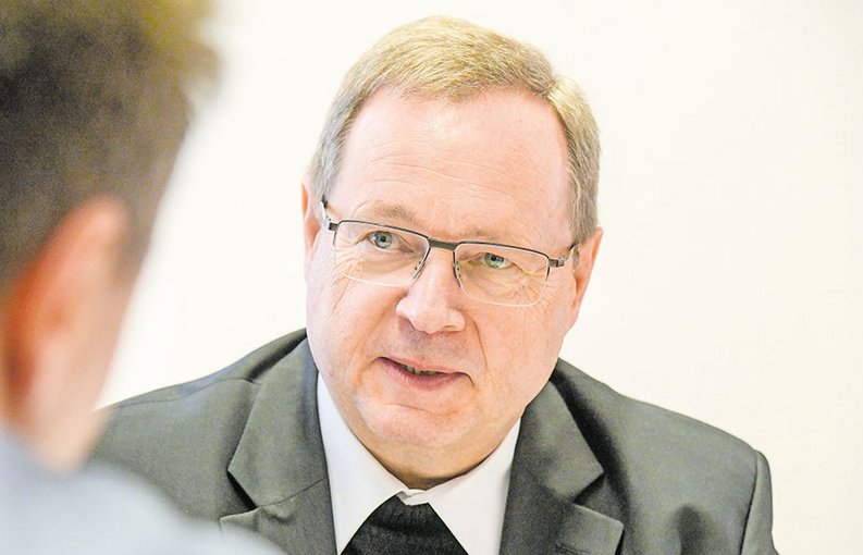 Bischof Bätzing im Gespräch